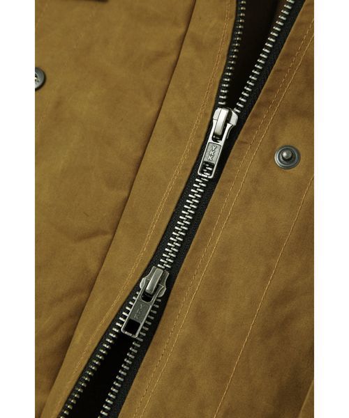 極美品♦︎ MHL WASHED WAXED COTTON トレンチコートネイビー 撥水ショートトレンチコート【71291】日本製 | nineteen bloom color