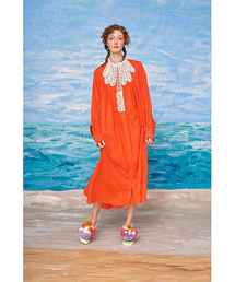 ツモリチサト TSUMORI CHISATO シャツワンピース リボンフェイク ツモリチサト TSUMORI CHISATO シャツワンピース リボンフェイク