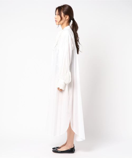 [希少]　TSUMORI CHISATO ヤシの木　スウェットワンピース TSUMORI CHISATO（ツモリチサト）の「ﾔｼの木ﾚｰｽ（ワンピース