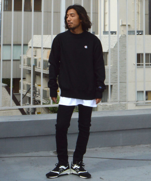 Champion（チャンピオン）の「【champion】GF70 REVERSE WEAVE CREW（スウェット・メンズ・ブラック/パープル/グレー/グリーン/レッド・M/L/XL/S）」の8枚目の写真