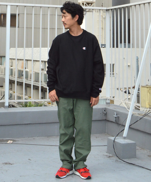 Champion（チャンピオン）の「【champion】GF70 REVERSE WEAVE CREW（スウェット・メンズ・ブラック/パープル/グレー/グリーン/レッド・M/L/XL/S）」の9枚目の写真
