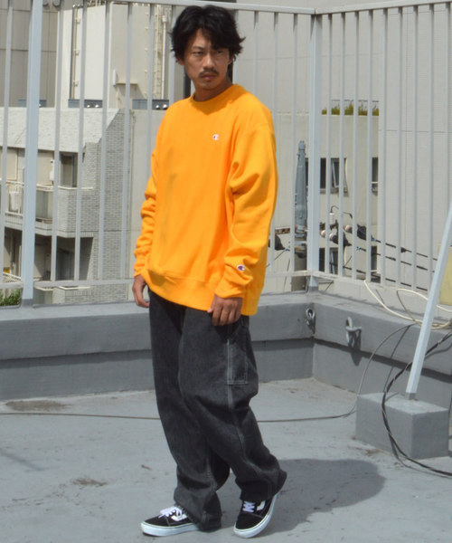 Champion（チャンピオン）の「【champion】GF70 REVERSE WEAVE CREW（スウェット・メンズ・ブラック/パープル/グレー/グリーン/レッド・M/L/XL/S）」の15枚目の写真