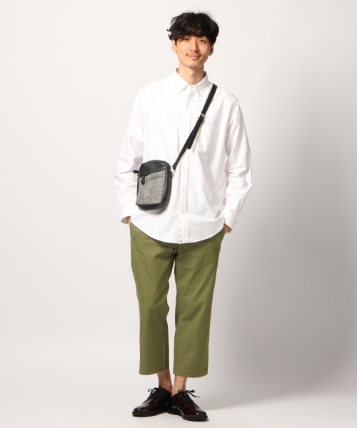 GLOBAL WORK（グローバルワーク）の「ストレッチチノクロップトパンツ/800251（その他パンツ・メンズ・カーキ/ネイビー/ベージュ系その他3・MEDIUM/LARGE/SMALL/X-LARGE）」の5枚目の写真