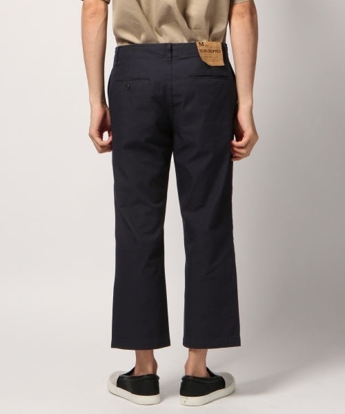 GLOBAL WORK（グローバルワーク）の「ストレッチチノクロップトパンツ/800251（その他パンツ・メンズ・カーキ/ネイビー/ベージュ系その他3・MEDIUM/LARGE/SMALL/X-LARGE）」の8枚目の写真