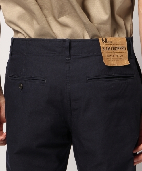 GLOBAL WORK（グローバルワーク）の「ストレッチチノクロップトパンツ/800251（その他パンツ・メンズ・カーキ/ネイビー/ベージュ系その他3・MEDIUM/LARGE/SMALL/X-LARGE）」の12枚目の写真