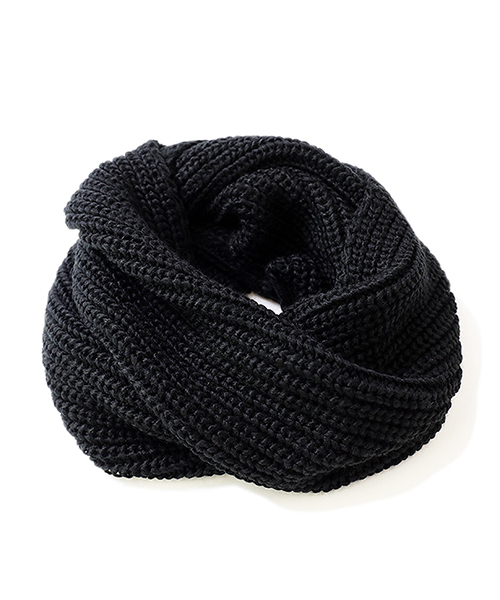 devirock(デビロック)の「無地ベーシックスヌード ネックウォーマー(ストール/ショール・キッズ・ブラック/モカ/ベージュ/ワイン/ネイビー/杢グレー・ONE SIZE)」の15枚目の写真