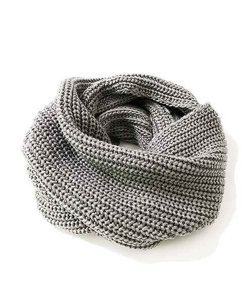 devirock(デビロック)の「無地ベーシックスヌード ネックウォーマー(ストール/ショール・キッズ・ブラック/モカ/ベージュ/ワイン/ネイビー/杢グレー・ONE SIZE)」の16枚目の写真