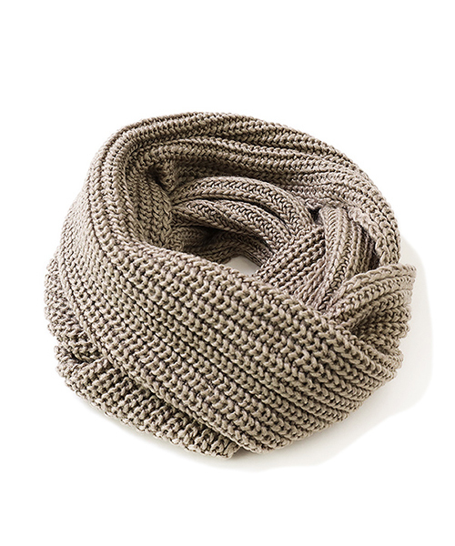 devirock(デビロック)の「無地ベーシックスヌード ネックウォーマー(ストール/ショール・キッズ・ブラック/モカ/ベージュ/ワイン/ネイビー/杢グレー・ONE SIZE)」の18枚目の写真