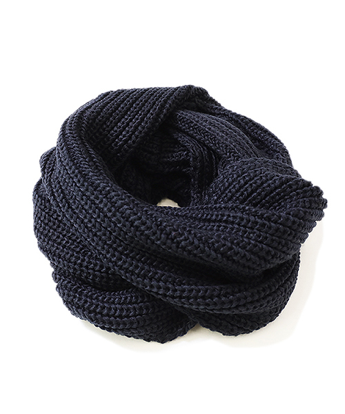 devirock(デビロック)の「無地ベーシックスヌード ネックウォーマー(ストール/ショール・キッズ・ブラック/モカ/ベージュ/ワイン/ネイビー/杢グレー・ONE SIZE)」の19枚目の写真