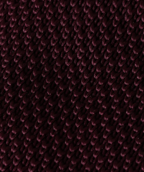 WORK TRIP OUTFITS GREEN LABEL RELAXING（ワークトリップアウトフィッツグリーンレーベル リラクシング）の「【WORK TRIP OUTFITS】PE ニット SOLID PUNTA ネクタイ（ネクタイ・メンズ・ブラック/ロイヤルブルー/ネイビー/オレンジ/ワインレッド/ダークブラウン/ダークグリーン・FREE）」の9枚目の写真