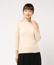 flower | レディリブニット(Tシャツ/カットソー)