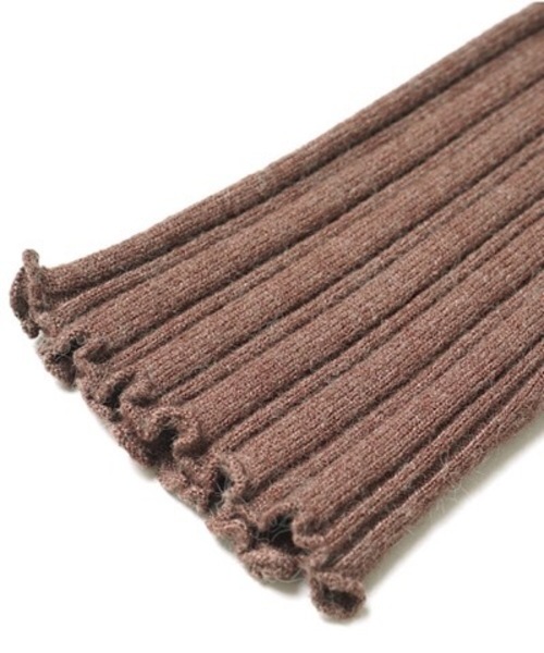 flower（フラワー）の「レディリブニット（Tシャツ/カットソー・レディース・ブラック/ブラウン/アイボリー・FREE）」の19枚目の写真