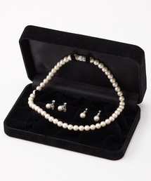 AIMER（エメ）の「【喪服・WEB限定】貝パールネックレス 2種類イヤリングセット（ネックレス）」