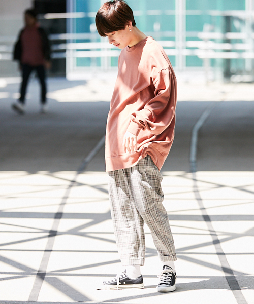 kutir（クティール）の「リラックスクロップドテーパードパンツ（スラックス・メンズ・ブラック/グレー系その他/ベージュ系その他・SMALL/MEDIUM/LARGE）」の8枚目の写真