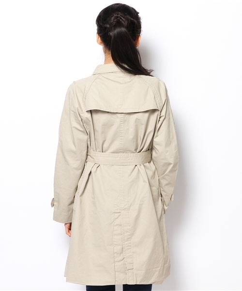coen（コーエン）の「トレンチコート（トレンチコート・レディース・オリーブ/ベージュ・LARGE/MEDIUM）」の12枚目の写真