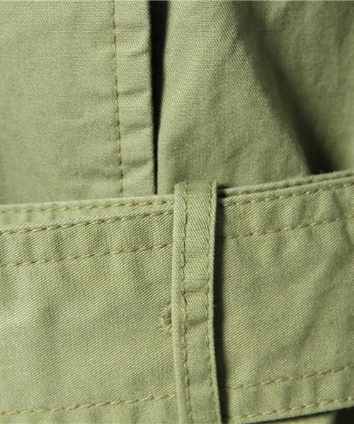 coen（コーエン）の「トレンチコート（トレンチコート・レディース・オリーブ/ベージュ・LARGE/MEDIUM）」の9枚目の写真