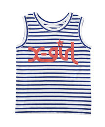 X-girl Stages | BASIC TANK TOP  LOGO  (4T～7T)(タンクトップ)