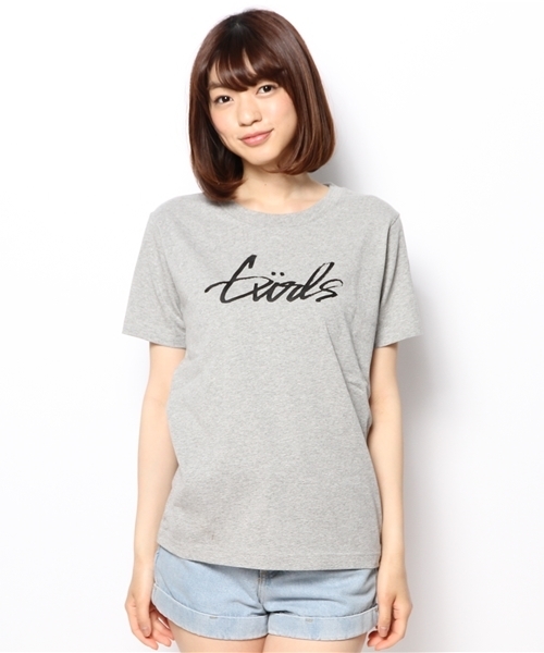 Kastane（カスタネ）の「【Kastane】GIRLSTシャツ（Tシャツ/カットソー・レディース・グレー/ホワイト/レッド/ブラック・FREE）」の9枚目の写真