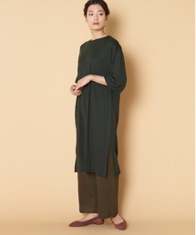 HELIOPOLE（エリオポール）の「天竺チュニックワンピース（ワンピース）」