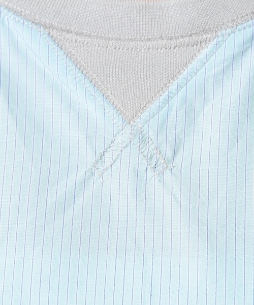 Another Edition（アナザーエディション）の「AE ST リブ CL T◆（シャツ/ブラウス・レディース・ホワイト/ライム/ネイビー・フリー）」の11枚目の写真