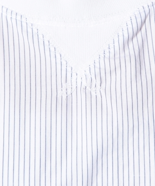 Another Edition（アナザーエディション）の「AE ST リブ CL T◆（シャツ/ブラウス・レディース・ホワイト/ライム/ネイビー・フリー）」の10枚目の写真