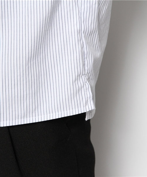 Another Edition（アナザーエディション）の「AE ST リブ CL T◆（シャツ/ブラウス・レディース・ホワイト/ライム/ネイビー・フリー）」の13枚目の写真