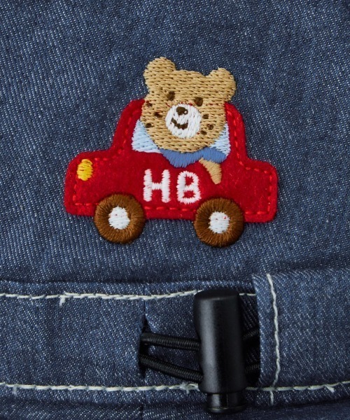 HOT BISCUITS（ホットビスケッツ）の「デニム クロッシェ（ハット・キッズ・ピンク/ブルー・SS(46-48cm)/S(48-50cm)/M(50-52cm)/L(52-54cm)）」の9枚目の写真