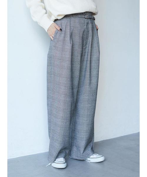 AMERICAN HOLIC（アメリカンホリック）の「ベルト付きワイドパンツ ＊（その他パンツ・レディース・その他1/グリーン系その他/ブラウン系その他4/その他12・MEDIUM/LARGE/M/L）」の14枚目の写真