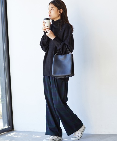 AMERICAN HOLIC（アメリカンホリック）の「ベルト付きワイドパンツ ＊（その他パンツ・レディース・その他1/グリーン系その他/ブラウン系その他4/その他12・MEDIUM/LARGE/M/L）」の7枚目の写真