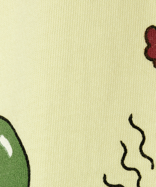 R.NEWBOLD（アールニューボールド）の「KYLE PLATTS FOR R.NEWBOLD "プリントTシャツ"/SS/245510（Tシャツ/カットソー・メンズ・ホワイト系その他/グリーン系その他/イエロー系その他・X-LARGE/LARGE/MEDIUM/SMALL）」の5枚目の写真