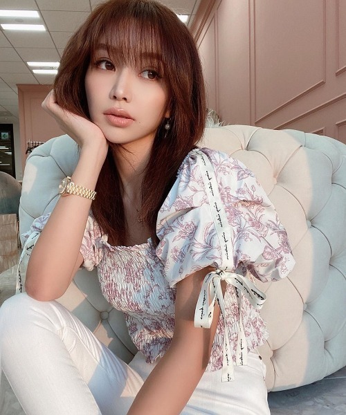 eimy istoire - ❤️【送料込】eimy istoire リボンポイントシャーリングトップス eimy istoire リボンポイントシャーリングトップス ブラック -靴