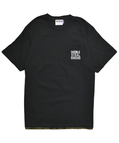 DOUBLE STEAL(ダブルスティール)の「Pocket Piping Tシャツ(Tシャツ/カットソー・メンズ・ホワイト系その他/ホワイト系その他2/ブラック系その他/ブラック系その他2・MEDIUM/LARGE/X-LARGE)」の3枚目の写真