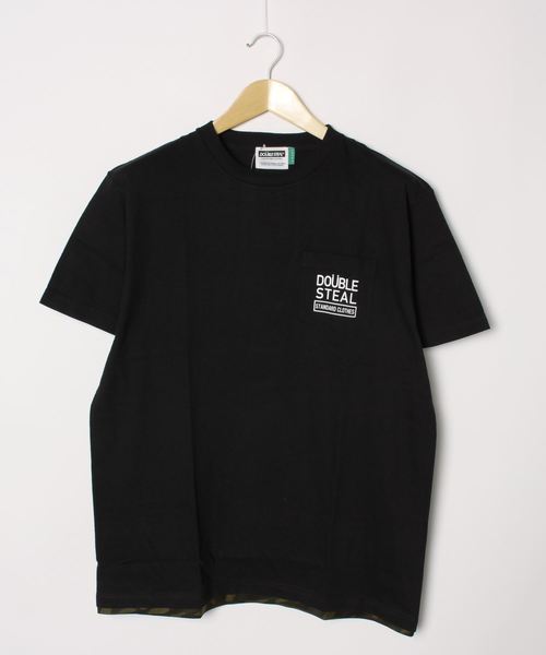 DOUBLE STEAL(ダブルスティール)の「Pocket Piping Tシャツ(Tシャツ/カットソー・メンズ・ホワイト系その他/ホワイト系その他2/ブラック系その他/ブラック系その他2・MEDIUM/LARGE/X-LARGE)」の10枚目の写真
