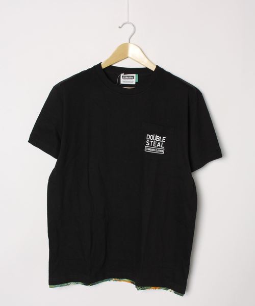 DOUBLE STEAL(ダブルスティール)の「Pocket Piping Tシャツ(Tシャツ/カットソー・メンズ・ホワイト系その他/ホワイト系その他2/ブラック系その他/ブラック系その他2・MEDIUM/LARGE/X-LARGE)」の9枚目の写真