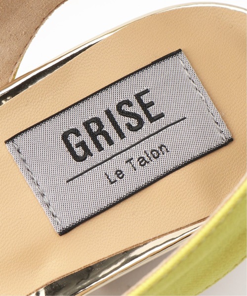 LE TALON（ルタロン）の「GRISE 4.5cmサイドオープンチャンキーバックベルト（パンプス・レディース・ホワイト/ライトグレー/シルバー/イエロー・22cm/22.5cm/23cm/23.5cm/24cm/24.5cm/25cm）」の15枚目の写真