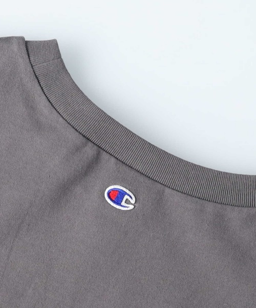 Champion（チャンピオン）の「【Champion】フレンチスリーブワンピース（ワンピース・レディース・ホワイト/ダークグレー/ブラック・M/L）」の14枚目の写真