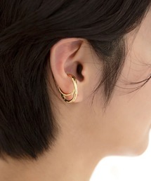 colleca la | 2連オーバルイヤーカフ(イヤーカフ)