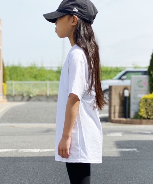 HANES（ヘインズ）の「Hanes/ヘインズ Youth 6.1 oz. Beefy-T ビーフィー 半袖Tシャツ（Tシャツ/カットソー・キッズ・ホワイト/ブラック/ネイビー/ライム/ブルー・S/M/L/XL）」の11枚目の写真