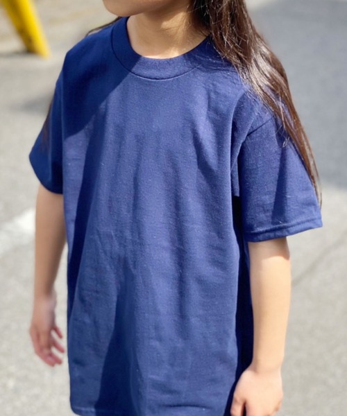 HANES（ヘインズ）の「Hanes/ヘインズ Youth 6.1 oz. Beefy-T ビーフィー 半袖Tシャツ（Tシャツ/カットソー・キッズ・ホワイト/ブラック/ネイビー/ライム/ブルー・S/M/L/XL）」の15枚目の写真