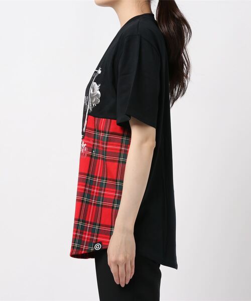 Desigual(デシグアル)の「Tシャツ半袖 KRIST(Tシャツ/カットソー・レディース・レッド・S/M/L/SS)」の2枚目の写真
