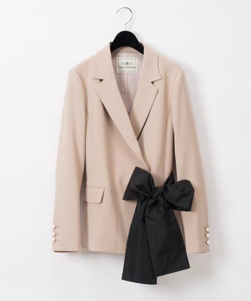 Continental グレースコンチネンタル のファッション テーラーリボンジャケット テーラードジャケット セール Grace