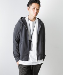 ATTACHMENT | メリル裏起毛　ZIP UPパーカー(パーカー)