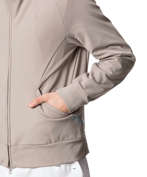 ATTACHMENT（アタッチメント）の「メリル裏起毛　ZIP UPパーカー（パーカー・メンズ・ブラック/ベージュ/グレー・1/2/3）」の7枚目の写真