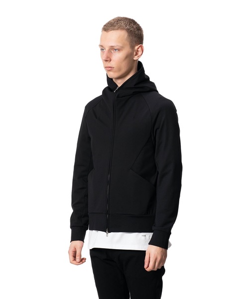 ATTACHMENT（アタッチメント）の「メリル裏起毛　ZIP UPパーカー（パーカー・メンズ・ブラック/ベージュ/グレー・1/2/3）」の9枚目の写真