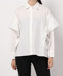 CLANE | SIDE RIBBON OVER SHIRT(シャツ/ブラウス)