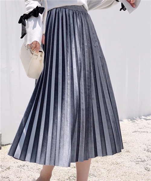 セール プリーツ ベロアロングスカート スカート Dream Garden ドリームガーデン のファッション通販 Zozotown