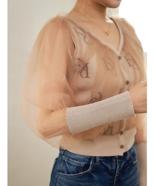 Darich（ダーリッチ）の「シアーコンビDRニットトップス（ニット 