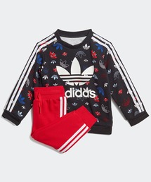 adidas（アディダス）の「クルーセット [CREW SET] アディダスオリジナルス（キッズ/子供用）（スウェット・キッズ）」