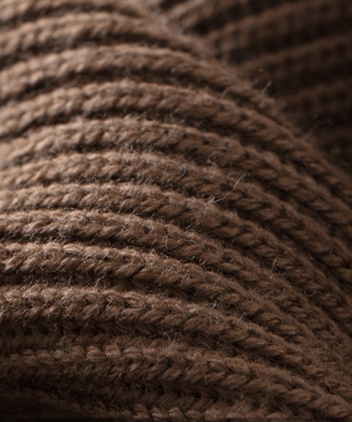 ABITOKYO（アビトーキョー）の「ハイネックサイドボタンリブニットプルオーバー（ニット/セーター・レディース・ホワイト/ネイビー/ブラウン/ブラック/ベージュ/ブルーグレー/カーキ・FREE）」の12枚目の写真