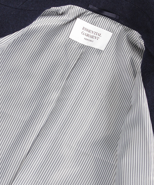 MEN'S BIGI(メンズビギ)の「2WAYフーデッドジャケット/wool mosser(ダッフルコート・メンズ・ブラック/ネイビー/キャメル・LL/LARGE/MEDIUM/SMALL)」の11枚目の写真